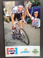 Poster wielerkaart 1988 team pepsi g.b baronchelli, Verzenden, Zo goed als nieuw