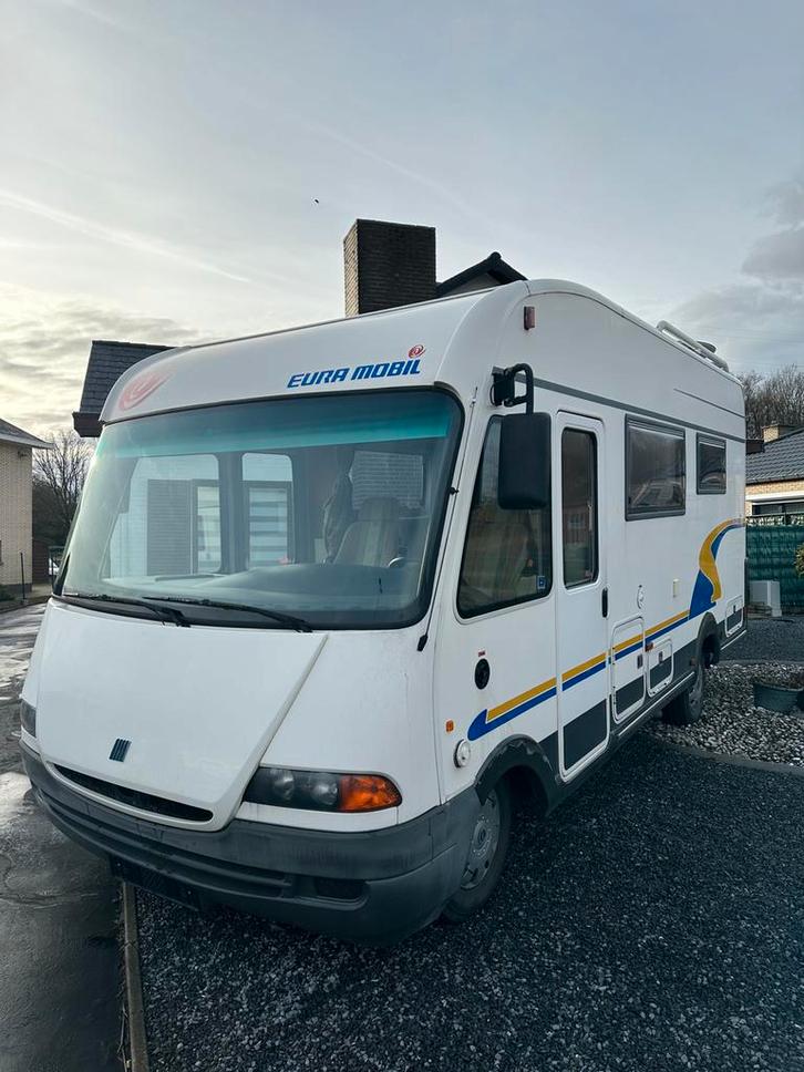 Euramobil integrale camper, Caravans en Kamperen, Mobilhomes, Particulier, Schotel, Ophalen