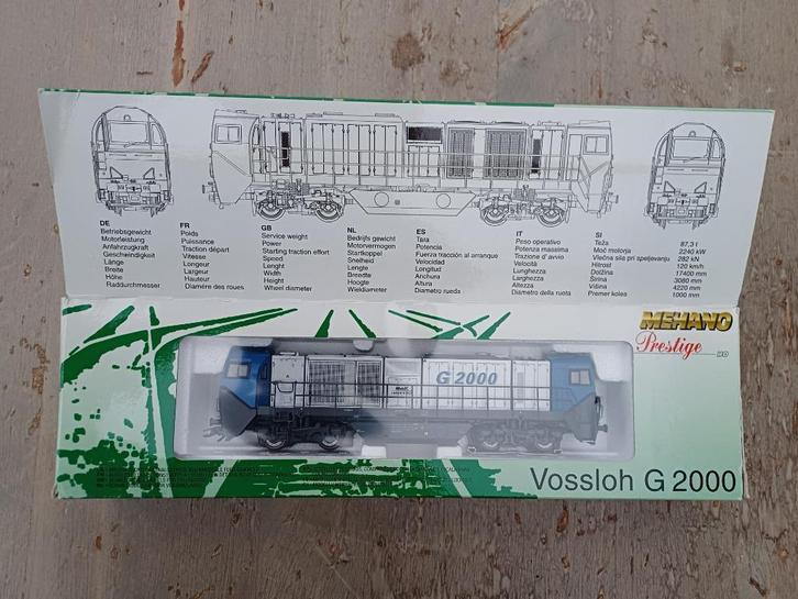 Mehano 9559 dieselloc Vossloh G2000 met geluid, Hobby en Vrije tijd, Modeltreinen | H0, Zo goed als nieuw, Locomotief, Wisselstroom