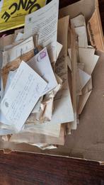 Oude dossiers documenten akten brieven Stocq Charleroi, Verzamelen, Ophalen of Verzenden