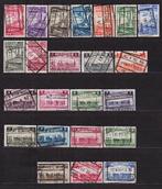 België Spoorwegzegels 1935 tussen TR178  en TR201 gestempeld, Postzegels en Munten, Verzenden, Gestempeld, Treinen, Gestempeld