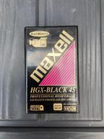 Maxwell HGX - Noir 45 VHS-C, VHS-C ou SVHS-C, Cassette (vidéo), Enlèvement ou Envoi