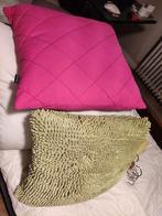 2 kussens, Huis en Inrichting, Woonaccessoires | Kussens, Ophalen, Roze