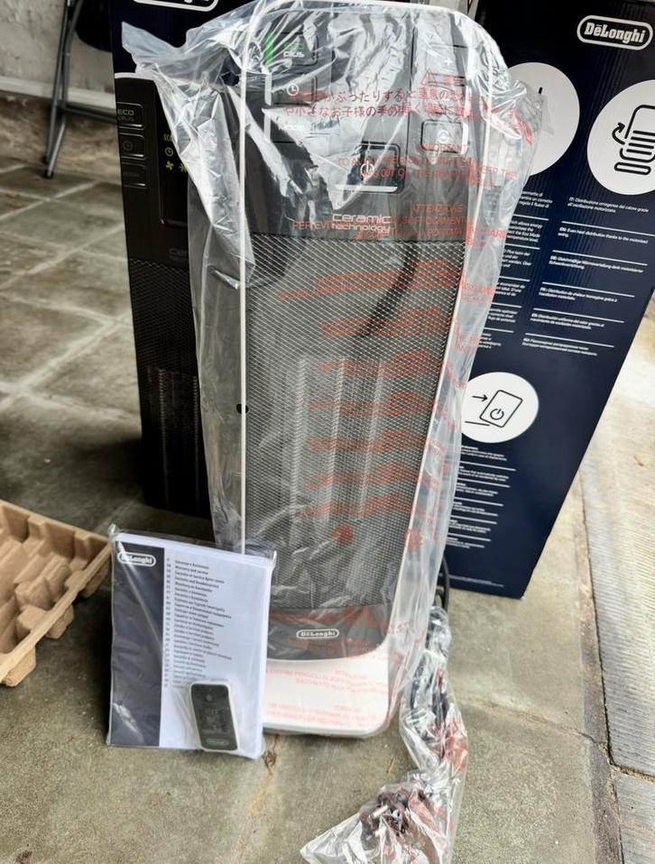 HFX65V20 Chauffages soufflants Tower céramique, Bricolage & Construction, Chauffage & Radiateurs, Neuf, Thermostat, Enlèvement