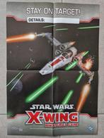 Star Wars X-Wing  Miniatures Z-95 Affiche FFG Edge Poster, Comme neuf, Enlèvement ou Envoi, FFG