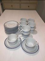Koffieservies 12 stuks ( kopje + ondertas) in totaal, Ophalen of Verzenden, Zo goed als nieuw