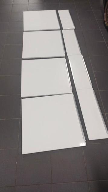 Keuken kast deuren, lades (fronts) hoogglans witte. (Ikea) beschikbaar voor biedingen