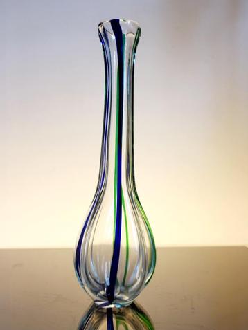 Vase en verre de Murano, Archimede Seguso, milieu du siècle,