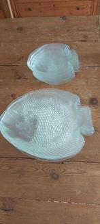 Assiettes et coupelles à poisson, Assiettes(s), Comme neuf, Verre, Enlèvement