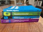 Pakket boeken 1ste jaar bachelor Informatica UGent, Boeken, Ophalen of Verzenden, Gelezen, Overige niveaus, Diverse auteurs
