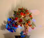 4 WONDERFUL PEACH TREES IN JADE STONE BIG TO SMALL SIZES, Ophalen