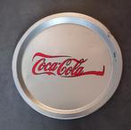 Retro Coca cola platteau - Dienblad - diameter 32cm -> 2€, Huis en Inrichting, Ophalen, Gebruikt, Rond, Metaal