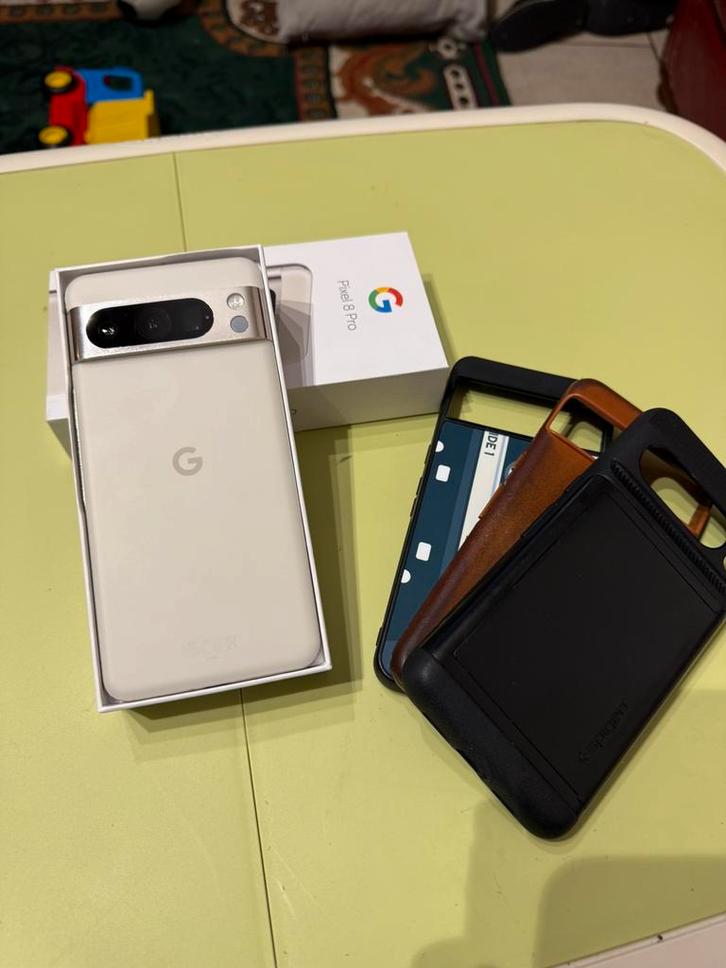 Google Pixel 8 Pro 256gb Blanc, Télécoms, Téléphonie mobile | Marques Autre, Comme neuf, Enlèvement