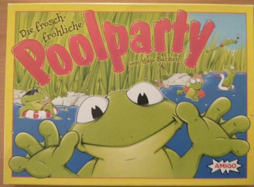 Poolparty - Amigo, Hobby & Loisirs créatifs, Jeux de société | Jeux de plateau, Utilisé, 1 ou 2 joueurs, Trois ou quatre joueurs