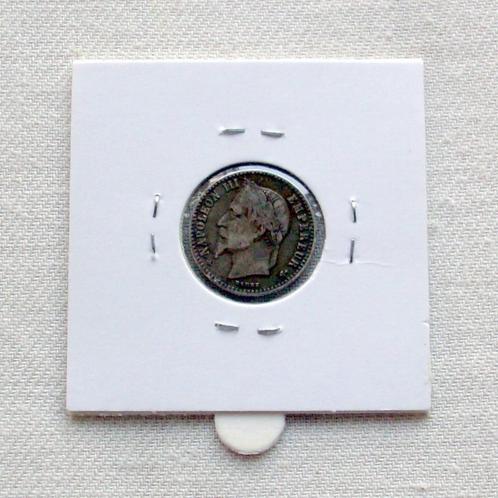 France 1864 - 50 cent - Napoleon III - KM 814.1, Postzegels en Munten, Munten | Europa | Niet-Euromunten, Losse munt, Frankrijk