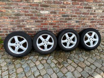 4 pneus hiver Dunlop sur jantes ALU (Audi/VW/Skoda/Seat)