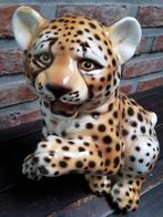 Mooi beeldje van een jaguar / luipaard, 26 cm, prima staat, Gebruikt, Ophalen of Verzenden, Dier