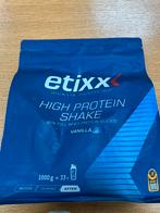 Etixx high protein shake - vanilla flavour - 1000 g, Sports & Fitness, Sports & Fitness Autre, Enlèvement ou Envoi, Neuf