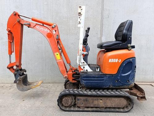 Minigraver Kubota K008-3, Zakelijke goederen, Machines en Bouw | Kranen en Graafmachines, Graafmachine, Ophalen