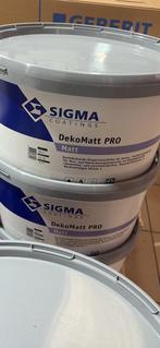 Verf sigma 3 potten van 12L, Ophalen, Nieuw, Wit, Verf