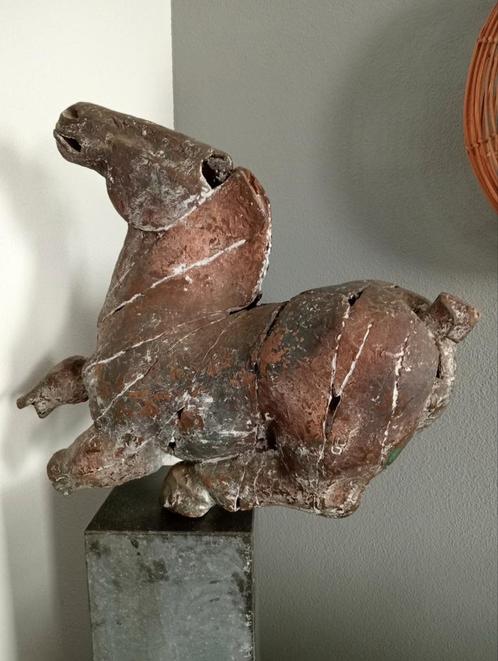 Bronzen paard, Gerard Engels unicum, Antiek en Kunst, Kunst | Beelden en Houtsnijwerken, Ophalen