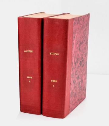 Tintin - année 1962 complète en deux volumes - excellent, Enlèvement ou Envoi