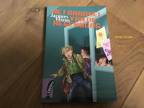 Jacques Vriens - Het raadsel van de regenboog, Livres, Livres pour enfants | Jeunesse | 10 à 12 ans, Utilisé, Fiction, Enlèvement ou Envoi