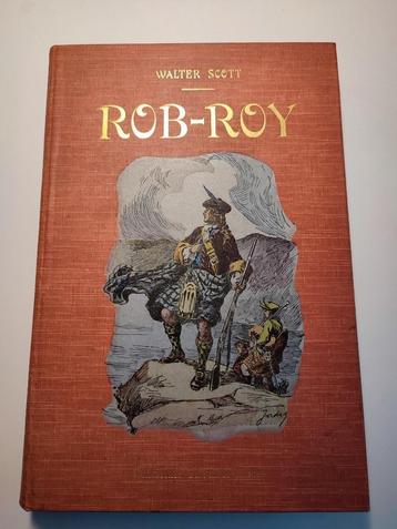 Livre ancien ROB-Roy de Walter Scott