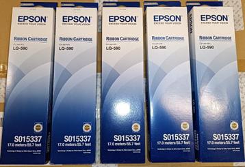 Lot Epson ribbon cartridges beschikbaar voor biedingen