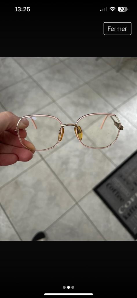 Jolies lunettes enfant, Handtassen en Accessoires, Zonnebrillen en Brillen | Dames, Zo goed als nieuw, Bril, Wit, Ophalen of Verzenden
