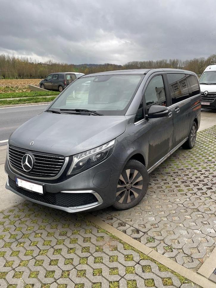 Mercedes EQV300 - Full Electric, Auto's, Mercedes-Benz, Particulier, V-Klasse, Elektrisch, Monovolume, 5 deurs, Automaat, Zilver of Grijs