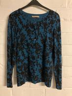 Petrolkleurige met zwarte cardigan, Comme ça, maat 40, Maat 38/40 (M), Overige kleuren, Zo goed als nieuw, Comme ça