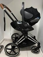 Cybex Priam Lux zilver als nieuw, Verstelbare duwstang, Zo goed als nieuw, Ophalen, Kinderwagen