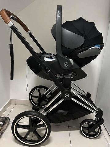 Cybex Priam Lux silver comme neuf, Enfants & Bébés, Poussettes & Combinaisons, Autres marques, Comme neuf, Enlèvement, Poussette