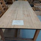grote steigerhouten tafel, Ophalen