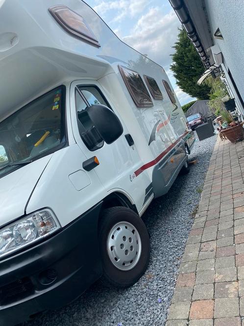 Camping car home car sur Fiat Ducato Maxi 2,8 jtd 128cv, Caravans en Kamperen, Mobilhomes, Particulier, meer dan 6, Half-integraal