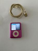 iPod nano 8gb met USB-kabel, Audio, Tv en Foto, Mp3-spelers | Apple iPod, Gebruikt, Ophalen of Verzenden, Roze, Nano