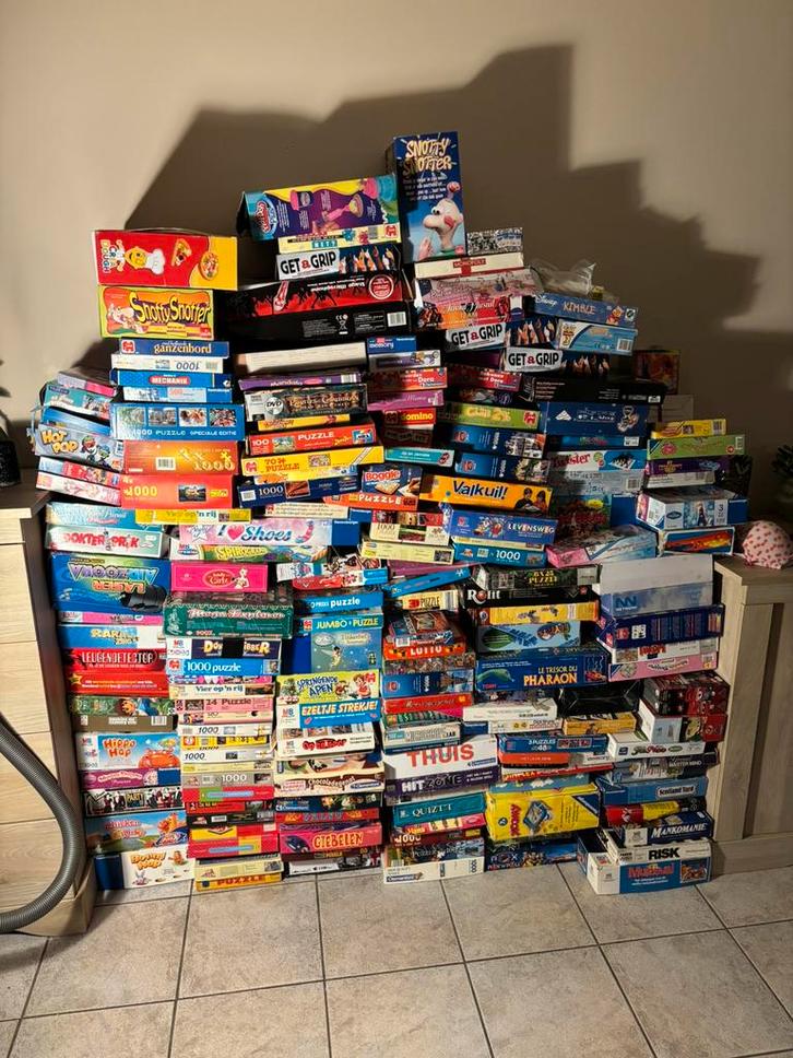 Grote partij spelletjes en puzzels, Hobby en Vrije tijd, Gezelschapsspellen | Bordspellen, Ophalen