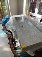 Carerra marmer - wasbak lavabo -1.4m, Ophalen, Zo goed als nieuw