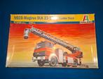 IT3784 IVECO-Magirus DLK 23-12 Fire Ladder Truck, Hobby en Vrije tijd, Ophalen of Verzenden, Zo goed als nieuw, Truck, Italeri