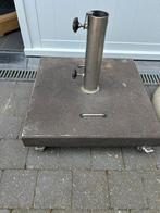 Graniet parasol voet op wielen, Tuin en Terras, Parasols, Ophalen of Verzenden, Zo goed als nieuw