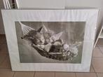 Kader, Huis en Inrichting, Woonaccessoires | Lijsten, Ophalen, Metaal of Aluminium, Zo goed als nieuw, 100 tot 125 cm