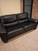 Leder salon 3 + 2 zit, Maison & Meubles, Canapés | Salons, Enlèvement, Neuf, Banc droit, Cuir