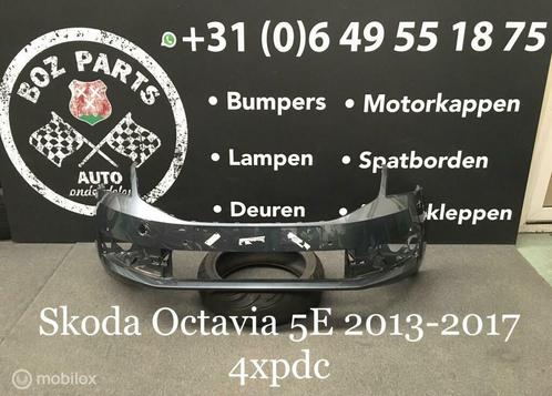 Skoda Octavia 3 5E Voorbumper Facelift Origineel 2013-2018, Auto-onderdelen, Carrosserie, Bumper, Voor, Gebruikt, Ophalen of Verzenden