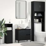 Meuble de salle de bain avec tiroir Chêne noir, Maison & Meubles, Envoi, Neuf, Noir