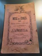 La muse des écoles 30 chants faciles à une voix E Lauweryns, Antiquités & Art, Enlèvement ou Envoi