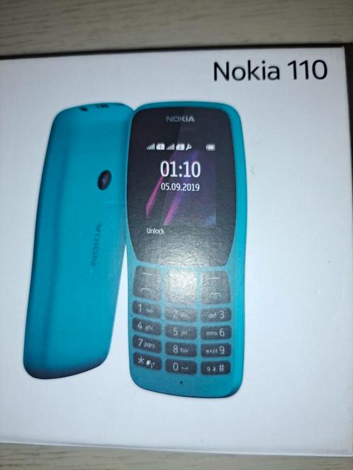 Nokia 110, Telecommunicatie, Mobiele telefoons | Nokia, Zo goed als nieuw, Minder dan 3 megapixel, Blauw, Ophalen of Verzenden