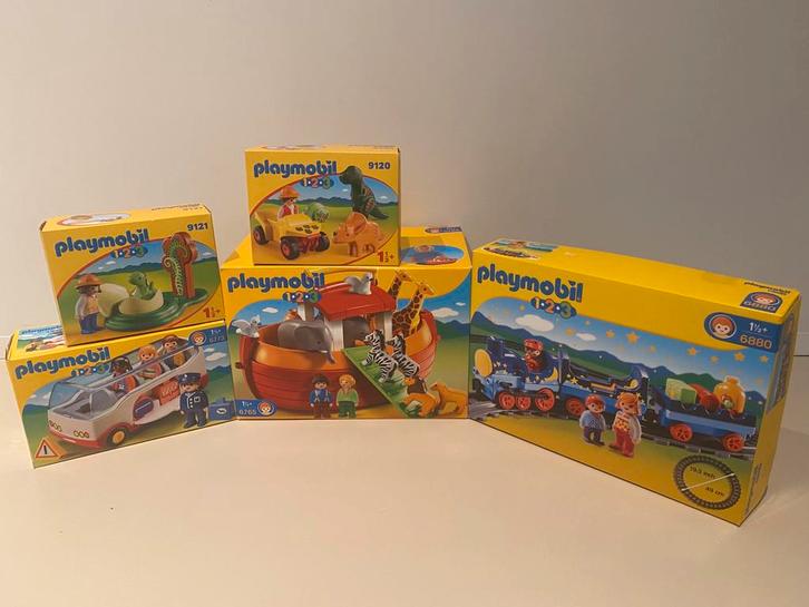 Playmobil 123 7 sets, Kinderen en Baby's, Speelgoed | Bouwstenen, Zo goed als nieuw, Ophalen