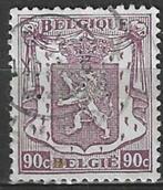 Belgie 1945 - Yvert 714perf - Klein staatswapen - 90c. (ST), Verzenden, Gestempeld, Gestempeld