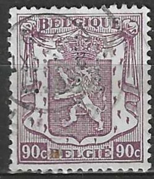Belgie 1945 - Yvert 714perf - Klein staatswapen - 90c. (ST), Postzegels en Munten, Postzegels | Europa | België, Gestempeld, Gestempeld